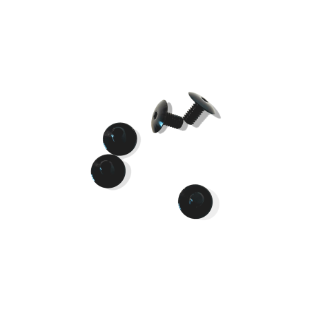 Voronoï Schläfenschutz-Schrauben-Kit